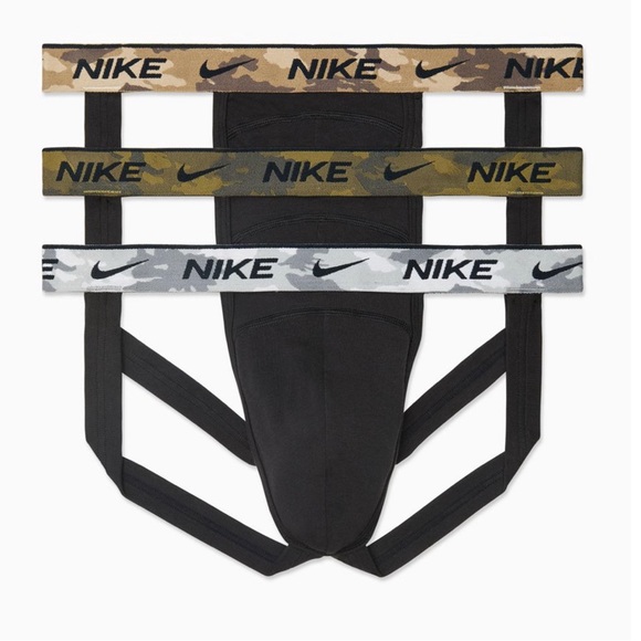Nike Camo Jockstraps 3-Pack - Picture 1 of 3